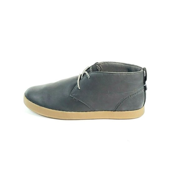 Olukai Kupono Chukka Ankle Boots Lace Up Blue Leat main image 7